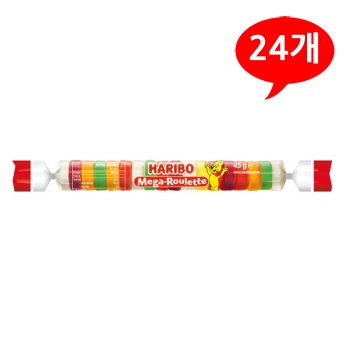 [하리보] 하리보 젤리 메가룰렛 45gx24개