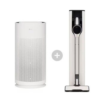 LG 공기청정기 + 청소기 세트 AS105GWJC+AX920BWE