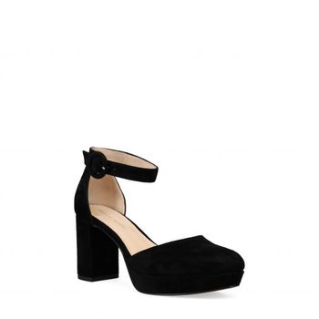 엘르 P Moda 펠레 모다 레노르 블록 힐 플랫폼 펌프 7599444