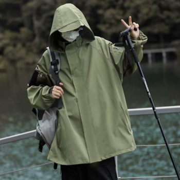 [더블디] 남성 캠핑 데일리 포켓 오버핏 바람막이 자켓 IS-JK33 (11685062)