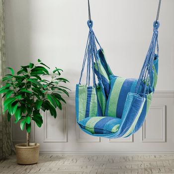 캠핑 해먹의자 좌식 그네 의자 해먹 베란다해먹 접이식해먹