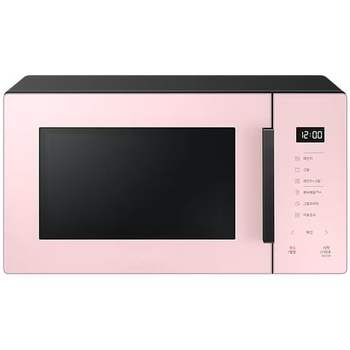 삼성전자 비스포크 MG23T5018CP 전자레인지 23L 터치식 클램핑크