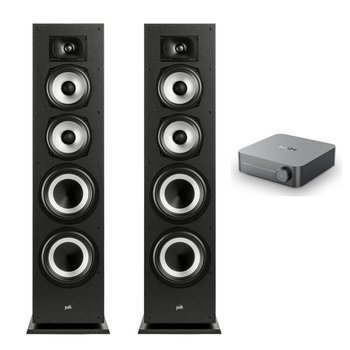 WiiM(윔) AMP + 폴크오디오 XT70 하이파이 네트워크 오디오