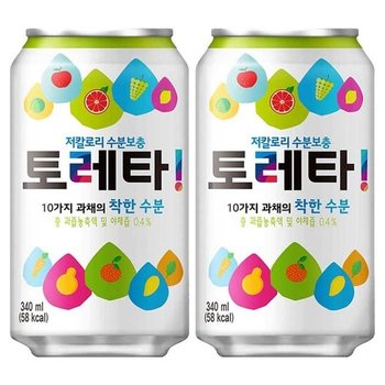 토레타 340ml x 48캔 (24캔x2박스) 란우 파워에이드 (52732988)