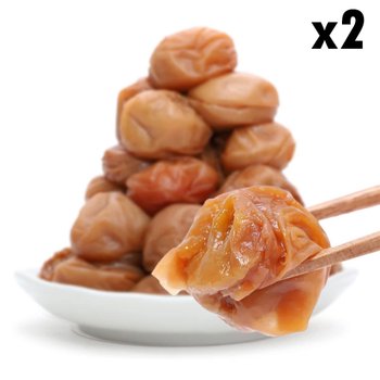 [해외] 미루도 키슈 미나미 첨가물 프리 우메보시 1KG 저염 2팩
