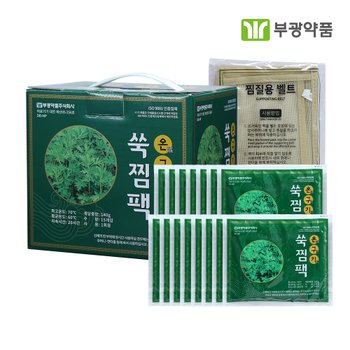 [오늘출발] 부광약품 온구기 쑥찜팩 15개입 찜질용벨트 1개입
