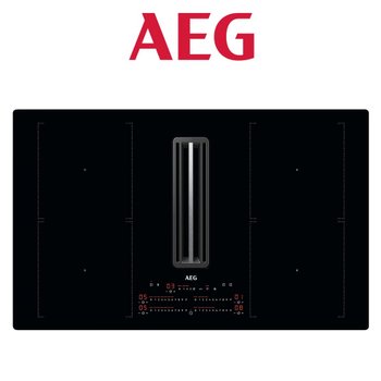 [해외] 아에게 와이드 인덕션 브릿지 XT 후드일체형 프레임리스 필터형 83cm AEG CCE84751CB