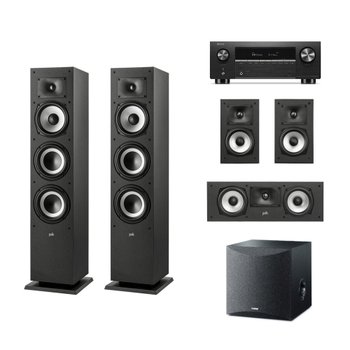 데논 AVR-X2900H AV리시버 + 폴크오디오 XT60 5.1채널 홈시어터 스피커(100)
