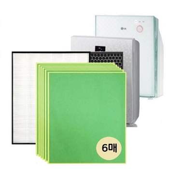 Q시리즈 SH05MK75 알레르겐6장포함 LA-N150DW 호환필터 국산