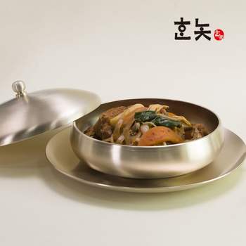 장인 CF46CD12 놋그릇 방짜유기 찜냄비