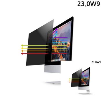 3M 23.0W9 모니터 정보보안필름 프라이버시필름 사생활 사무실 공공장소 카페 금융기관 커피숍