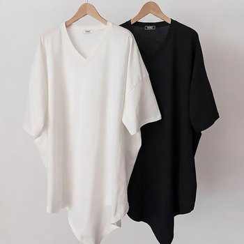 빅사이즈티 Y272L607 킹박시브이사선티셔츠 BH
