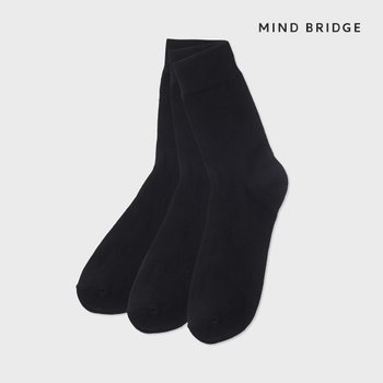 [택가 9,900원] 긴목 양말 3족 패키지(BK)