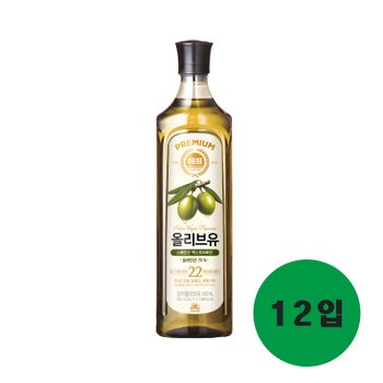 사조 올리브유 900ml 12개