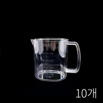 스내지 156WRR64 베이킹 아크릴 계량컵(10개) 500ml 0.5L