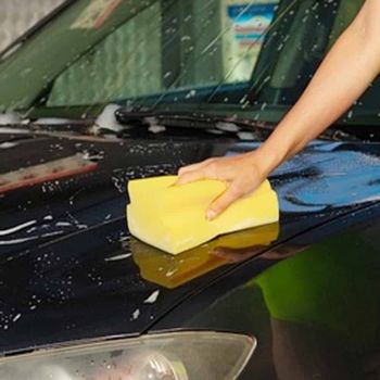 노랑 JN29AI79 세차스폰지 20개 자동차세차스펀지 세차도구 자동차세차스폰지