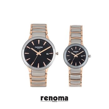 [레노마] RE560 날짜표시 메탈 커플시계/본사직영/AS가능