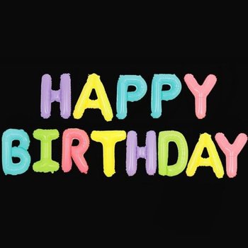 [VCJ41349]메세지 생일행사 파티장식데코 은박풍선세트