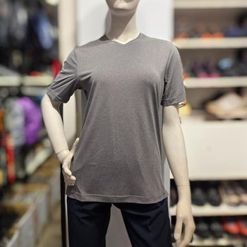 FT0596UGY 공용반팔 멜란지 라운드티 데일리용