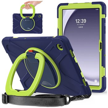 갤럭시탭A11플러스 11인치 X230 X236 스트랩 컬러풀 스퀘어 링 거치대 태블릿 케이스