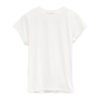 [해외] [해외배송] 더로우 라벨 넥라인 크루넥 반팔 티셔츠 10870K717 OWH OFF WHITE