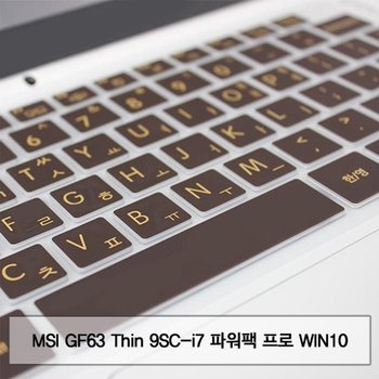 MSI GF63 Thin 9SC-i7 파워팩 프로 말싸미키스킨