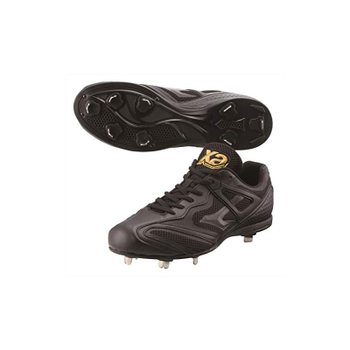 [해외] XANAX 자낙스 야구 스파이크 수지 바닥 끈식 BS-322CL 블랙×블랙 26.