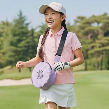 카카오프렌즈 골프 럭키 탬버린백 주니어 키즈 캐릭터 크로스백 골프용품 파우치 미니가방 BGD01