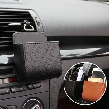 차량용 송풍구 소품 보관함 정리함 2color M10865 자동차포켓 차량수납 틈새수납 필수차량용품