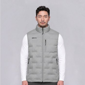 K2 세이프티 입는 히터 하이브리드 발열 조끼 2 라이트그레이