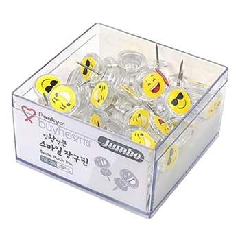 바이하츠 428PCR83 점보킹왕짱큰스마일장구핀(16mm x 26mm)