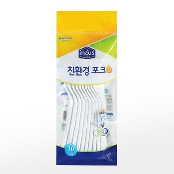 [크린랩] 친환경수저 10입