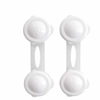 문열림방지 W3R7N1G1 도어락 2P 서랍열림방지 서랍장잠금 서랍잠금장치 냉장고잠금 보조잠금장치