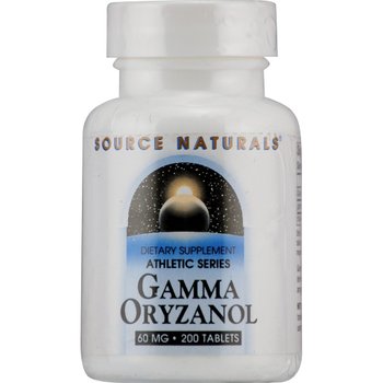 [해외] 소스내추럴스 애슬레틱 시리즈 감마 오리자놀 60mg 200정