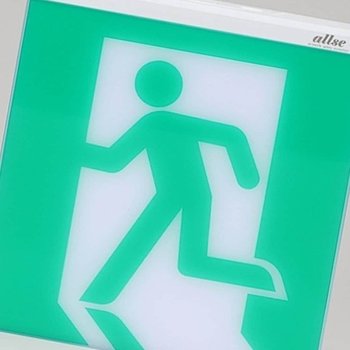 안전 피난유도등 대형 벽면형 대피로 안내등 옥상 탈출 유도등 (WFJ4WON)