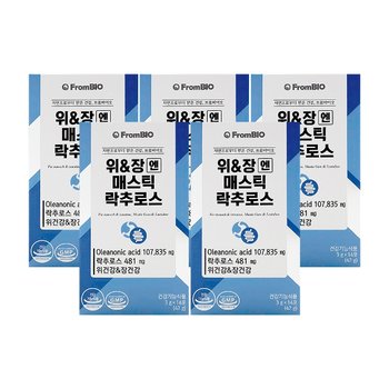 프롬바이오 위앤장엔 매스틱 락추로스 3g x 14포 x 5박스