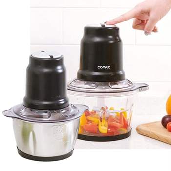 코멕스 JF57KL23 유리용기 스텐용기 멀티다지기 2L 마늘까기 2중칼날 대용량 분쇄기 믹서기 마늘