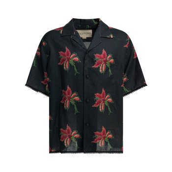 [해외] [발렌티노] Papier Floral 반팔 셔츠 SS26 8V3AAN11BA7D5Y 7193128