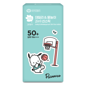 그린핑거데일리&물놀이선스틱11g*2in1(포차코)