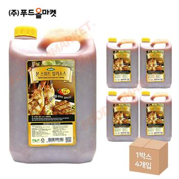 몬 스위트칠리소스 5L 한박스 (5L x 4ea)