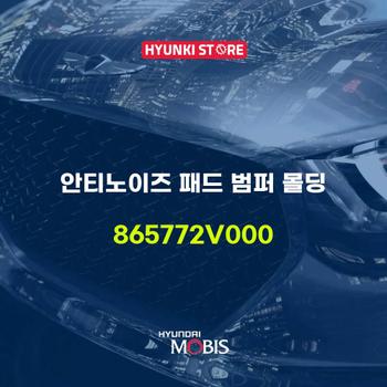 현대모비스안티노이즈 패드 범퍼 몰딩 (865772V000)