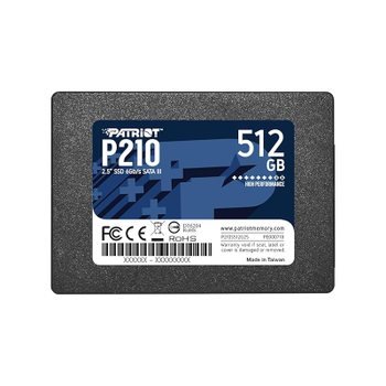 [해외] Patriot Memory P210 512GB SATA3 내장 SSD 6Gb/s 2.5인치 7mm P210S512G25