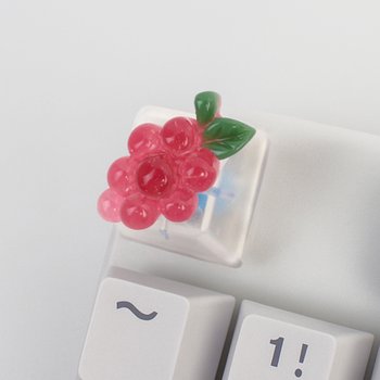 키캡 과일 포도 포인트 커스텀 기계식 키보드 꾸미기 키캡놀이 클릭커