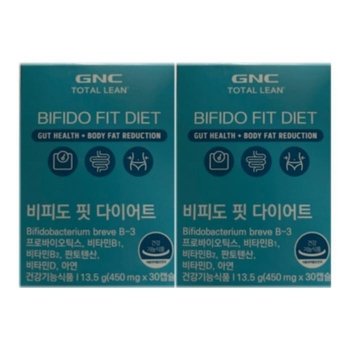 [건강식품] GNC 비피도 핏  유산균 30캡슐 2박스