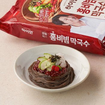 하이면 안동식홍비빔 막국수 2인 422g