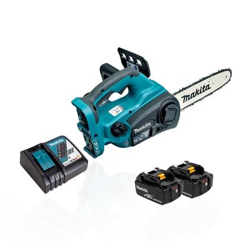 마끼다 DUC252RGEA 36V(18Vx2) 6.0Ah 2배터리 충전체인톱 250mm