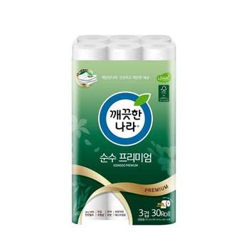 MY-M 깨끗한나라 순수 프리미엄 화장지(포장지변경)
