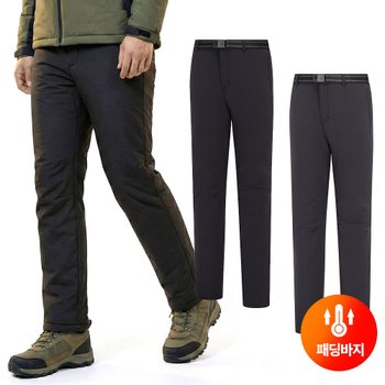 콜핑 남성 패딩 바지 겨울 보온 웰론 경량 등산 팬츠 KSC955SP5M
