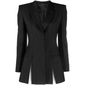 26 SS 지방시 울 모헤어 숄더 패드 블레이저 BW30F213QB TP444619621