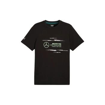 25 FW 퓨마 X 메르세데스 AMG 페트로나스 F1 팀 로고 프린트 티셔츠 62734
